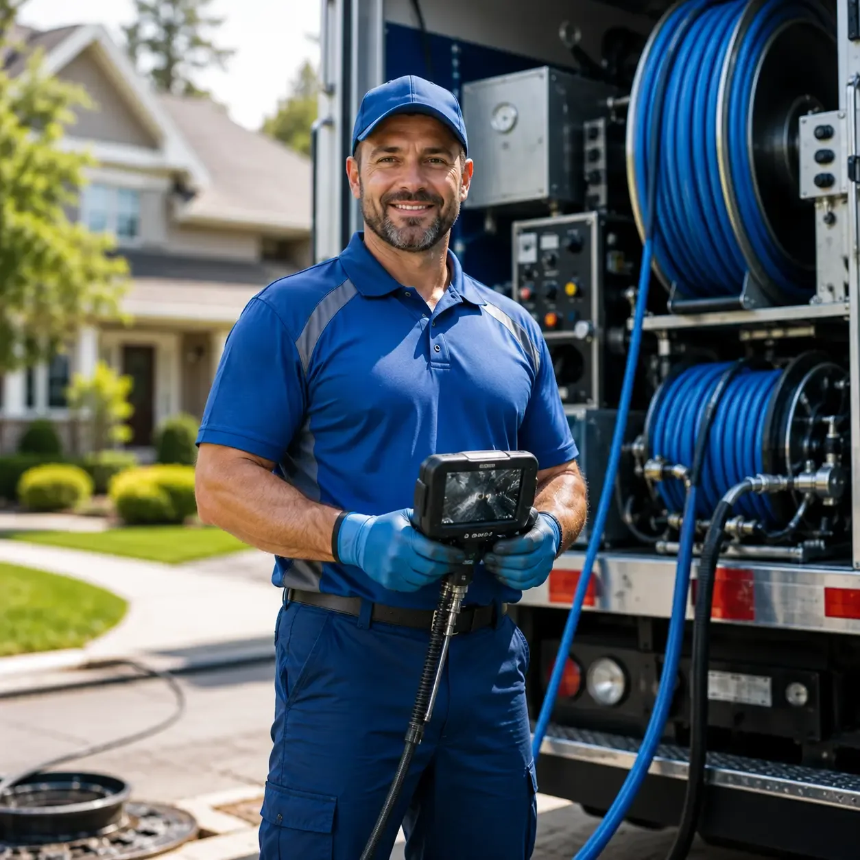 Local outdoor drain cleaning specialists in Howes Cave, NY